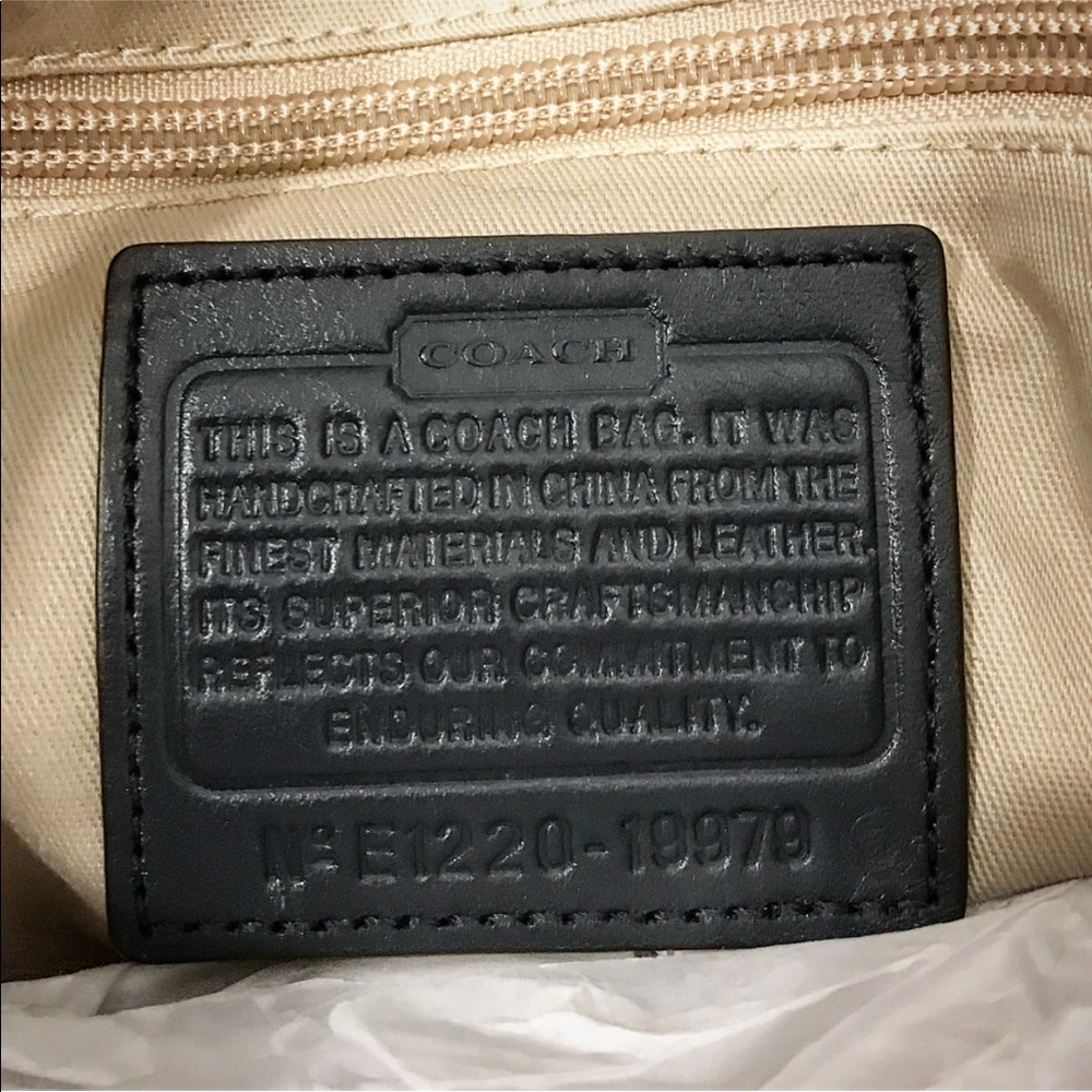 COACH Large Legacy Colorblock Handbag - Picture 7 of 16