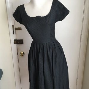 Vintage Junior Circle Polka Dot Dress-XS Vintage Junior Circle Polka Dot Dress-XS