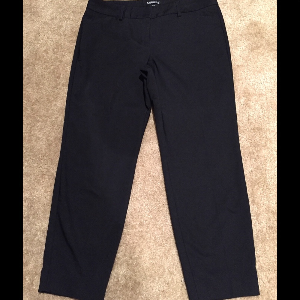 Express Cropped Editor Pant - Black