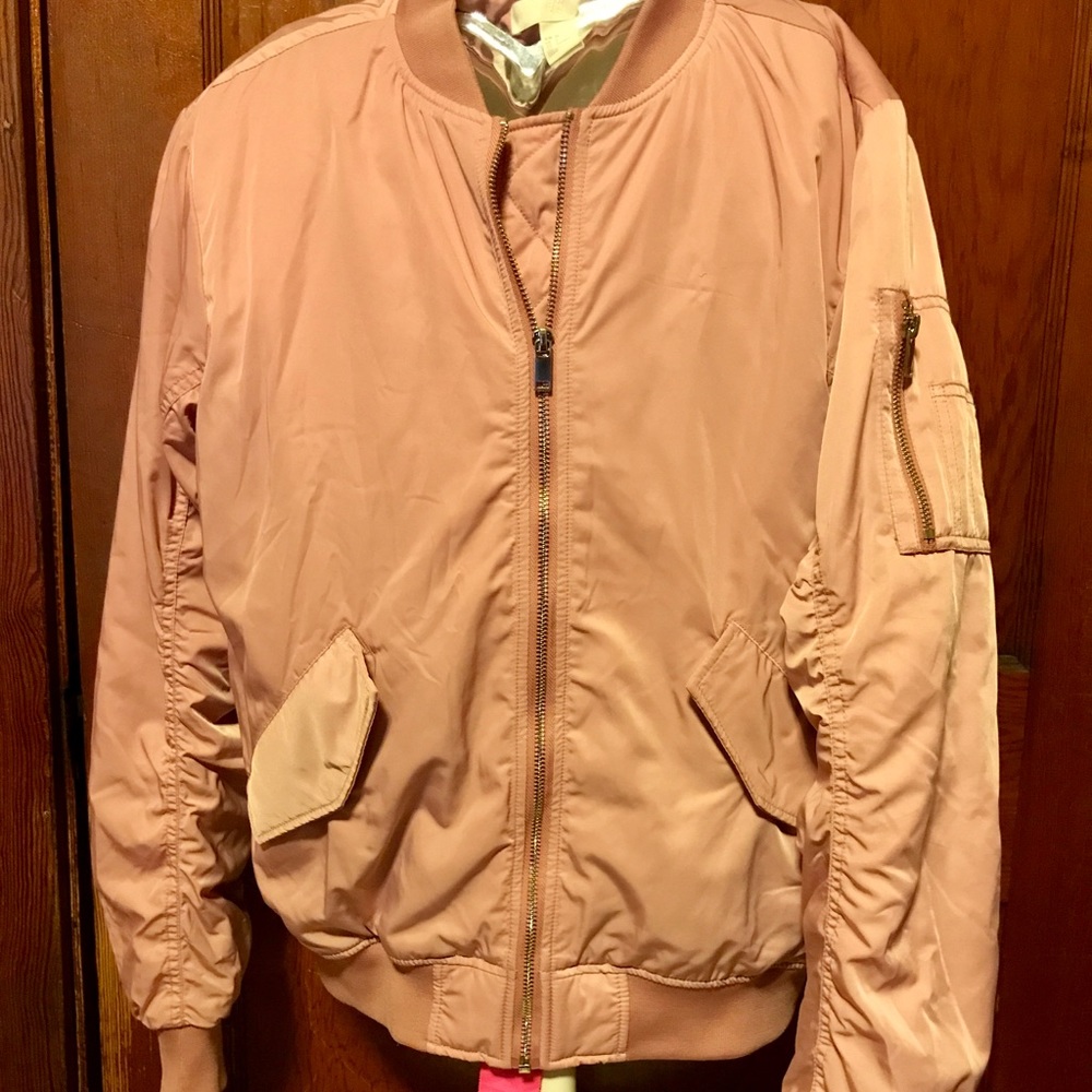 H & M bomber flight jacket