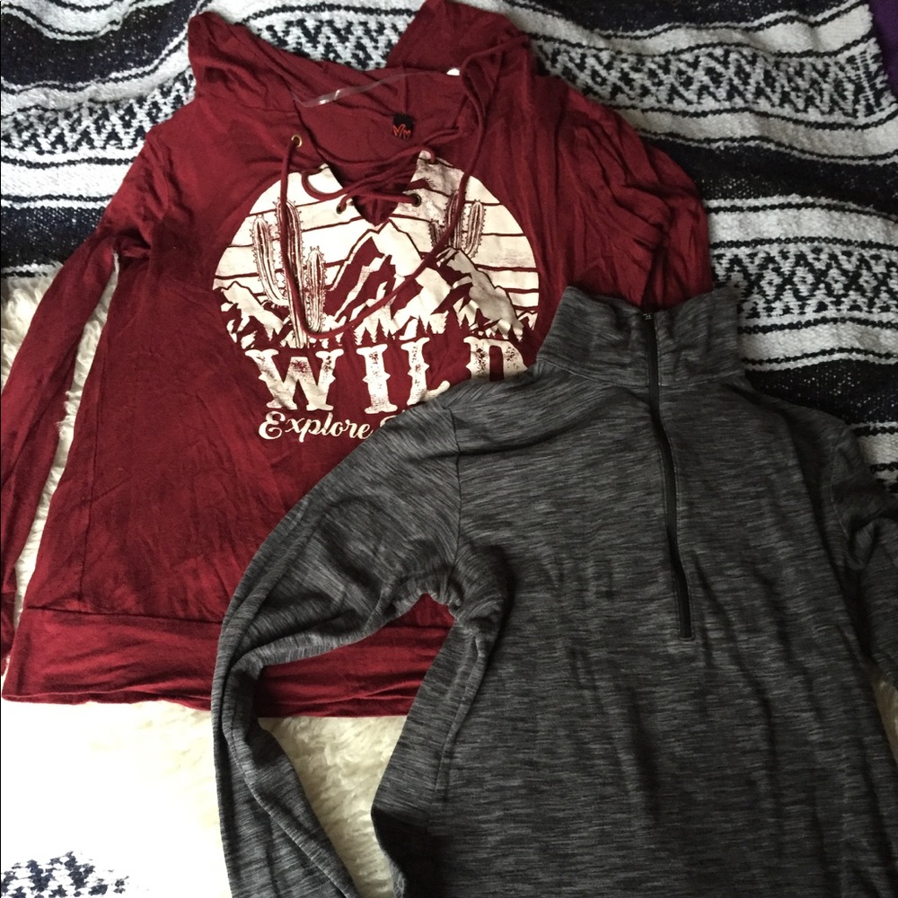 Two sweaters!