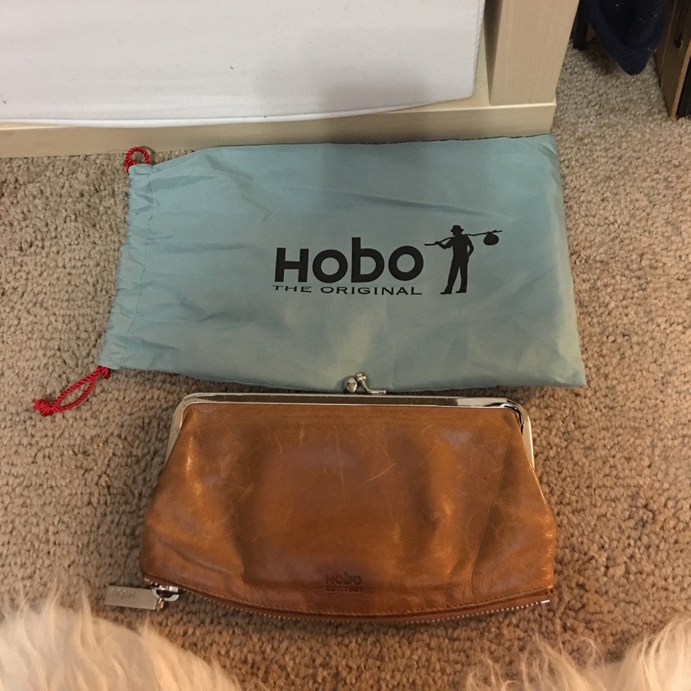Brown HOBO wallet/clutch