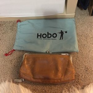 Brown HOBO wallet/clutch