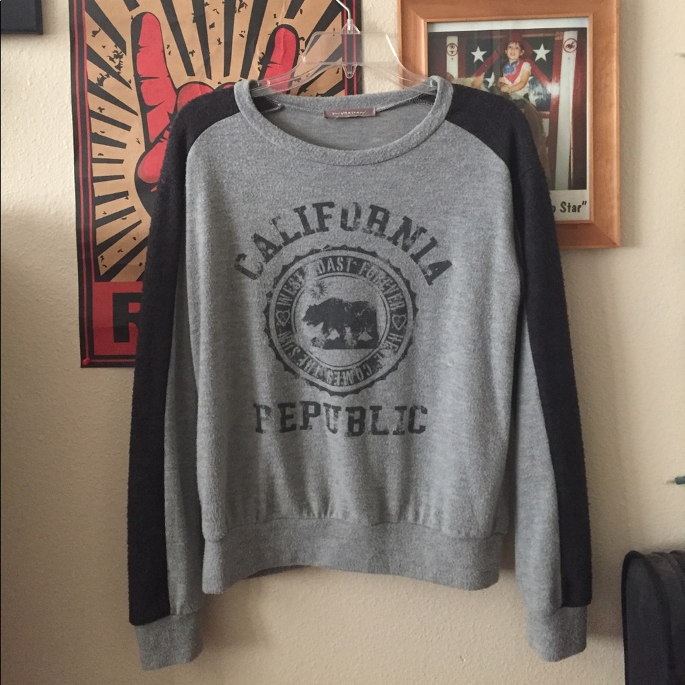 California Grey Sweater