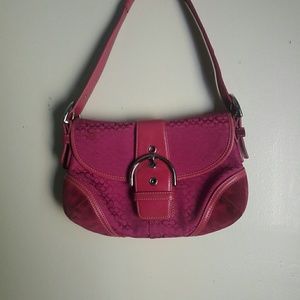 Coach soho flap purse