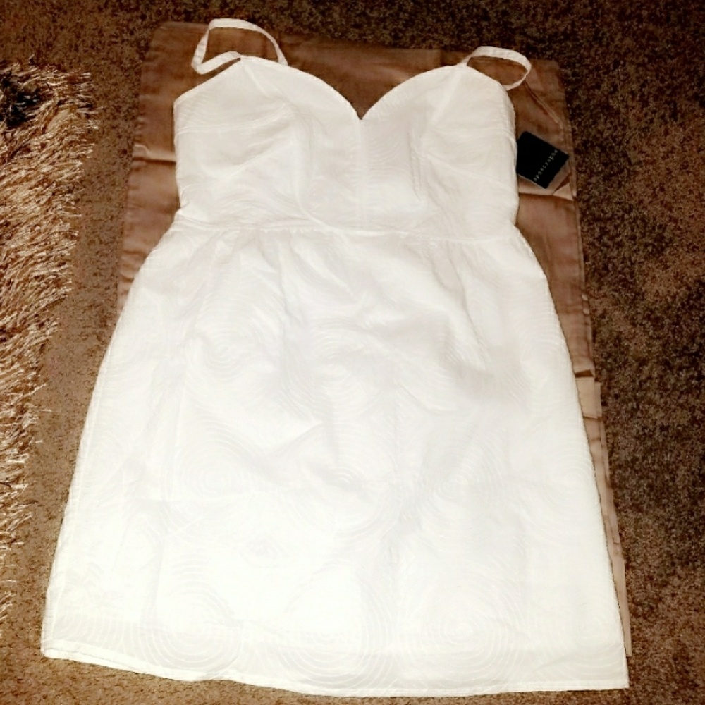 White Corset Dress