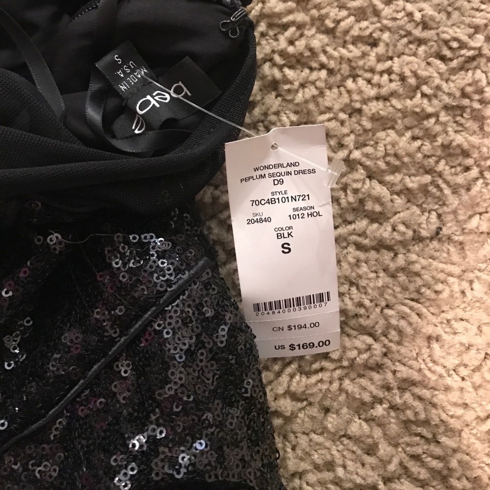 Bebe Sequins Dress - Picture 2 of 5