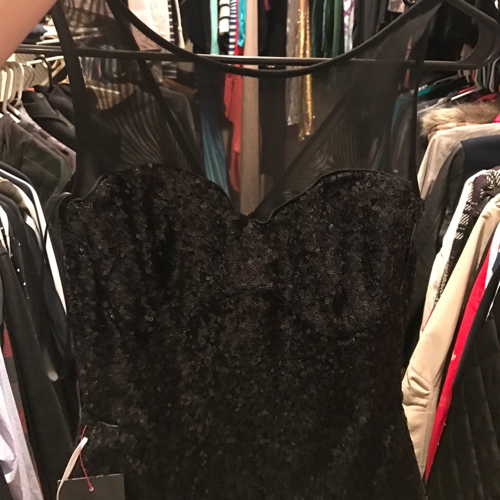 Bebe Sequins Dress - Picture 3 of 5