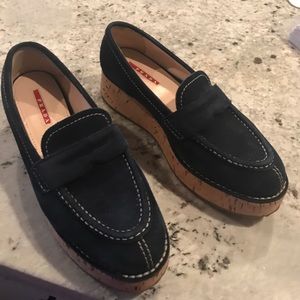 Prada suede shoes