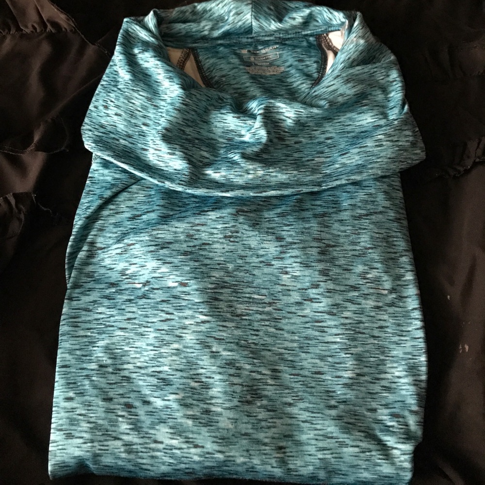 Cowl Neck Tek Gear Long Sleeve Top