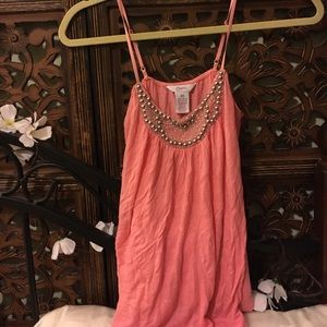 Candie's pink tank