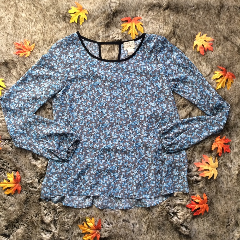 Eyelash Floral Blouse