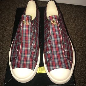 Ralph Lauren Plaid shoes