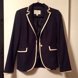 ❗️Last day❗️ Navy & white blazer, gold buttons