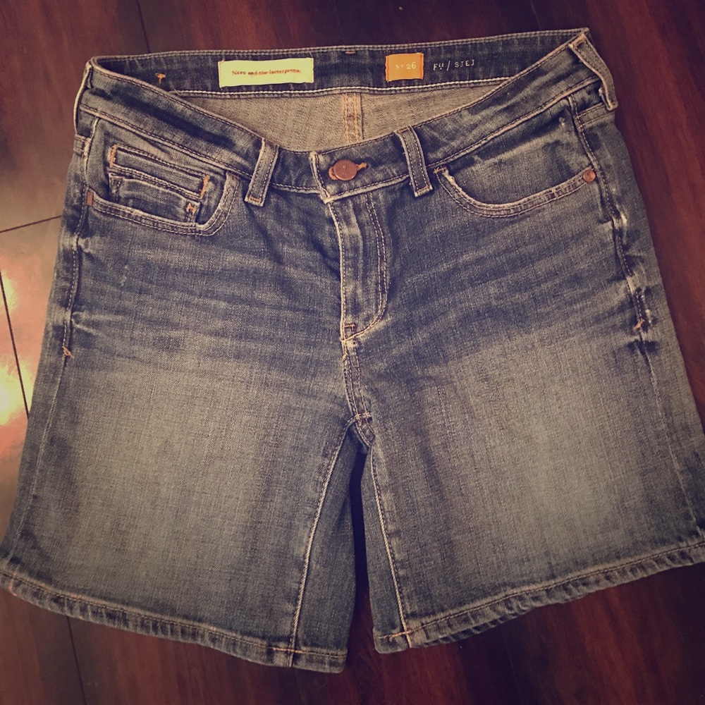Anthropologie Pilcro and the Letterpress shorts