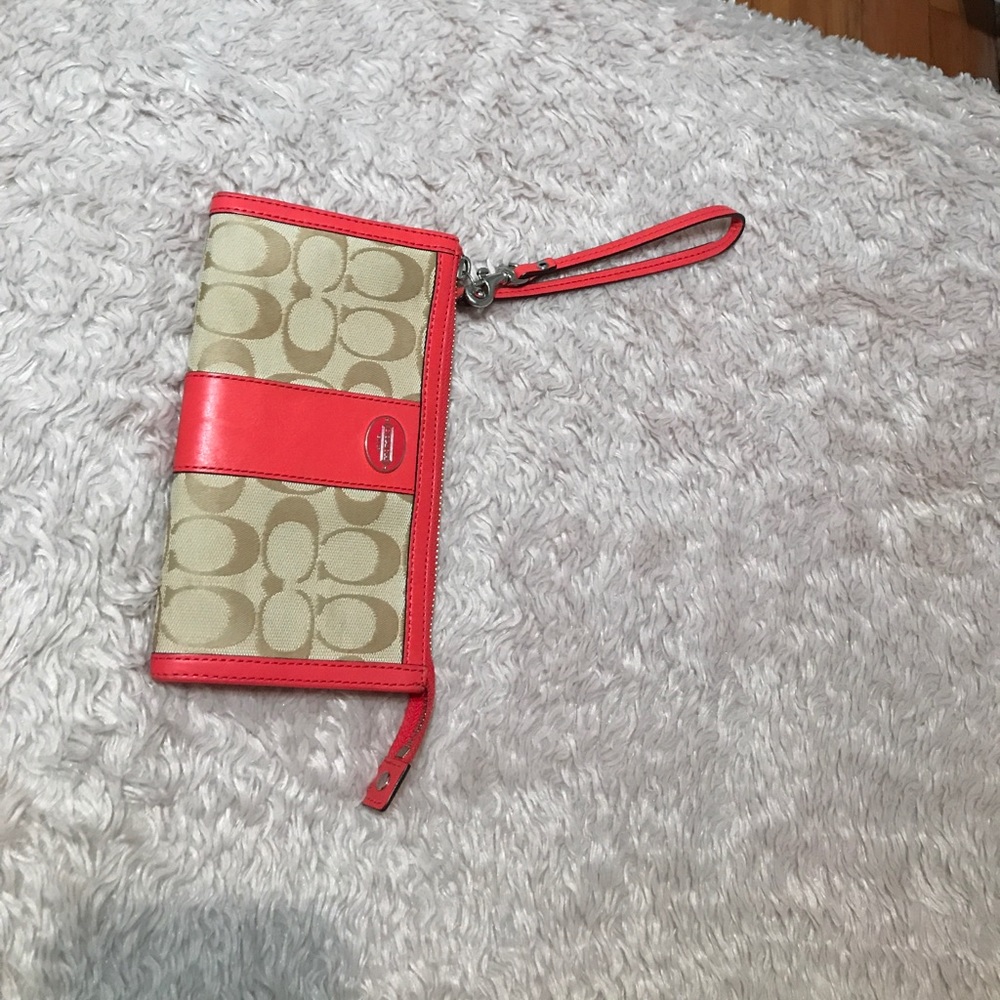 Coach wristlet