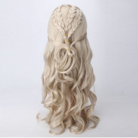 🐉 Daenerys Targaryen GAME OF THRONES wig - Picture 1 of 3