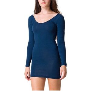 American apparel Cotton Spandex Bodycon Dress