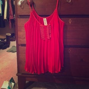 Free People pleated blouse