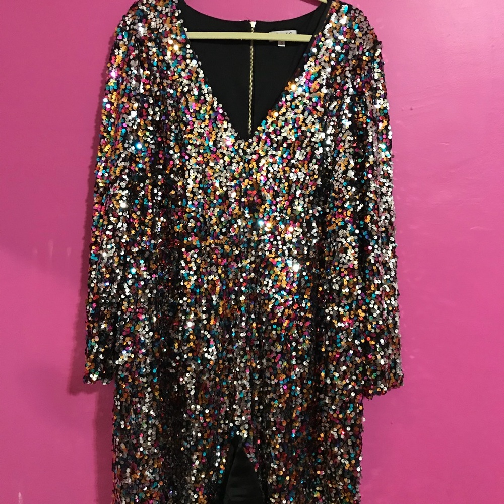 Sequin Romper worn ONCE