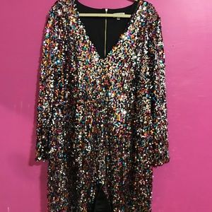 Sequin Romper worn ONCE