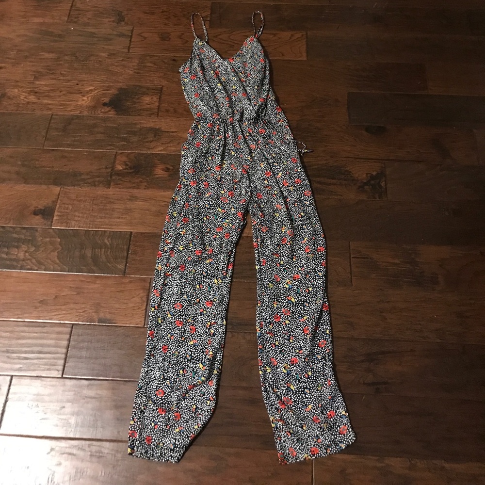 floral jumpsuit