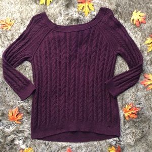 American Eagle 3/4 Sleeve Sweater