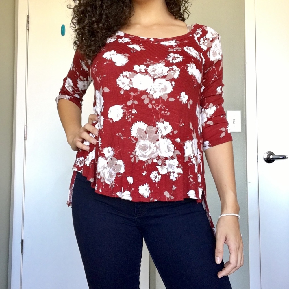 Sweet Claire 3/4 Sleeve Blouse