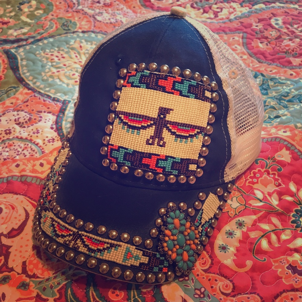  Safari Girl Custom Beaded Ball Cap