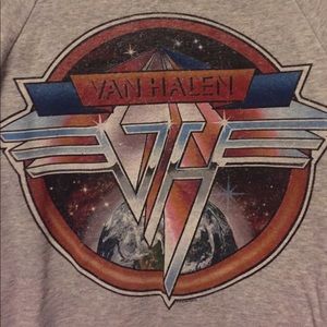 Van Halen wide neck pullover