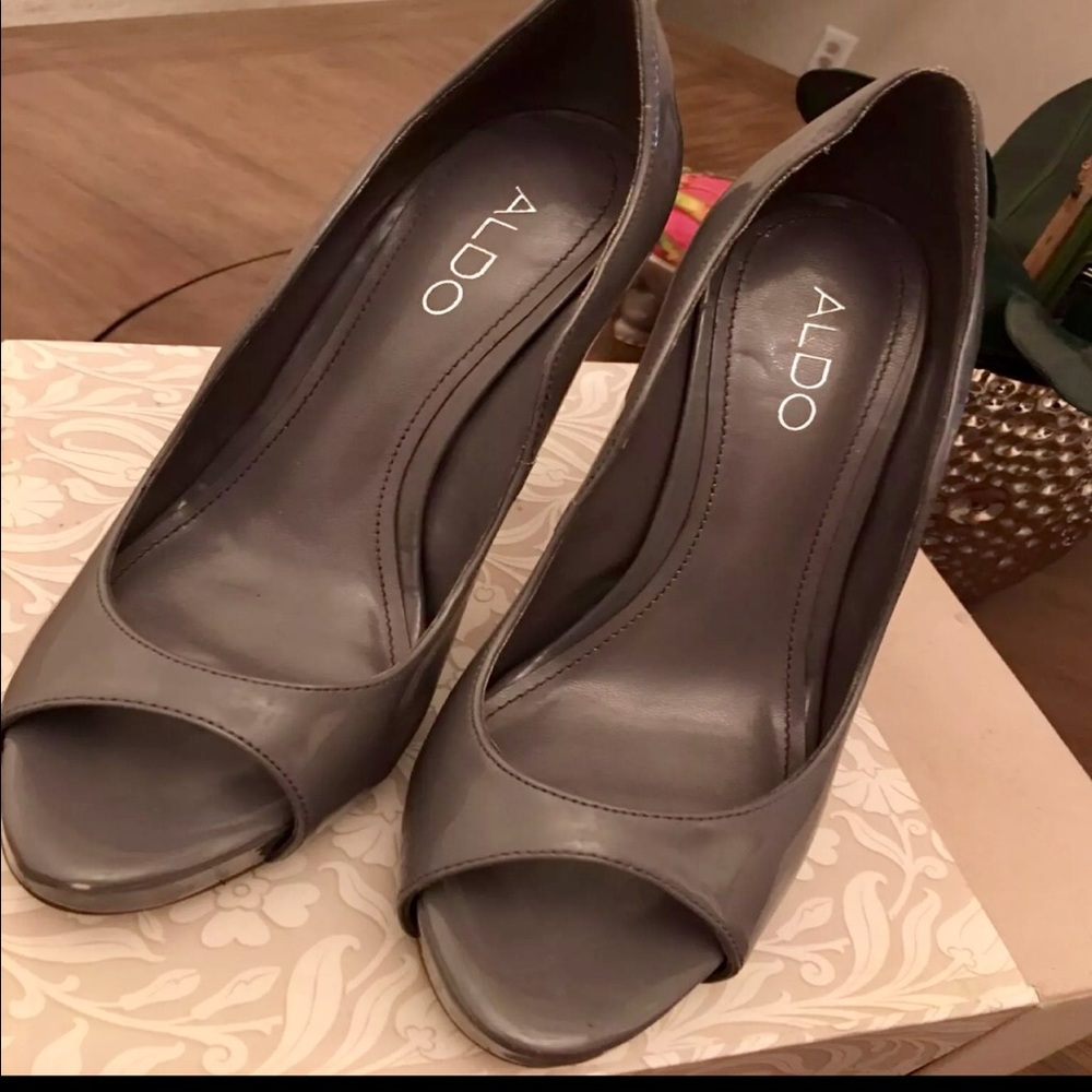 Aldo Gray High Heel Shoes