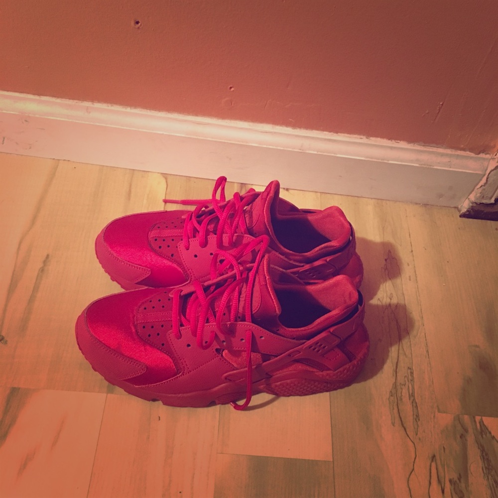 Red Nike Hurrache sneaker