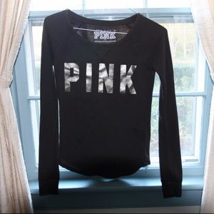 *SALE*vs pink thermal long sleeve sleep top *SALE*vs pink thermal long sleeve sleep top
