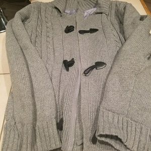 Thick men cardigan sweater never wore to big