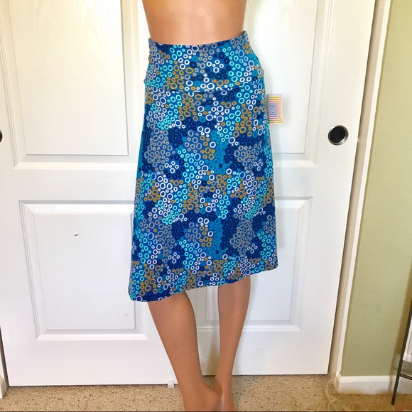 NWT LuLaRoe Azure Skirt - Picture 8 of 8