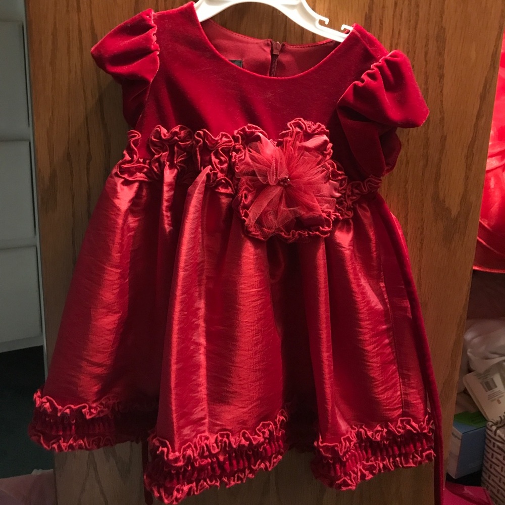 Red dress