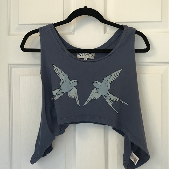 Wild fox two birds cropped tank - Picture 2 of 2