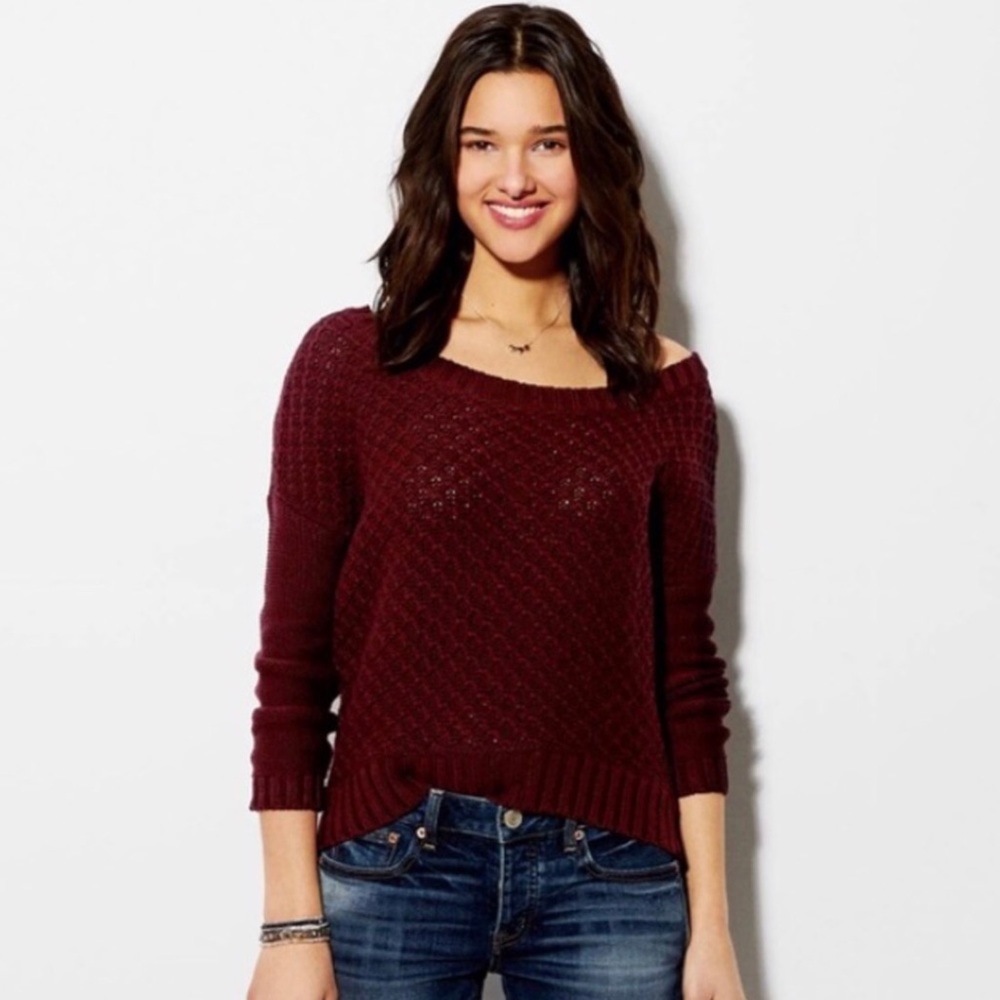American Eagle Chunky Knit Sweater - Picture 4 of 5