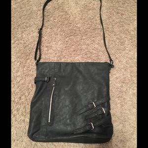 Black crossbody bag