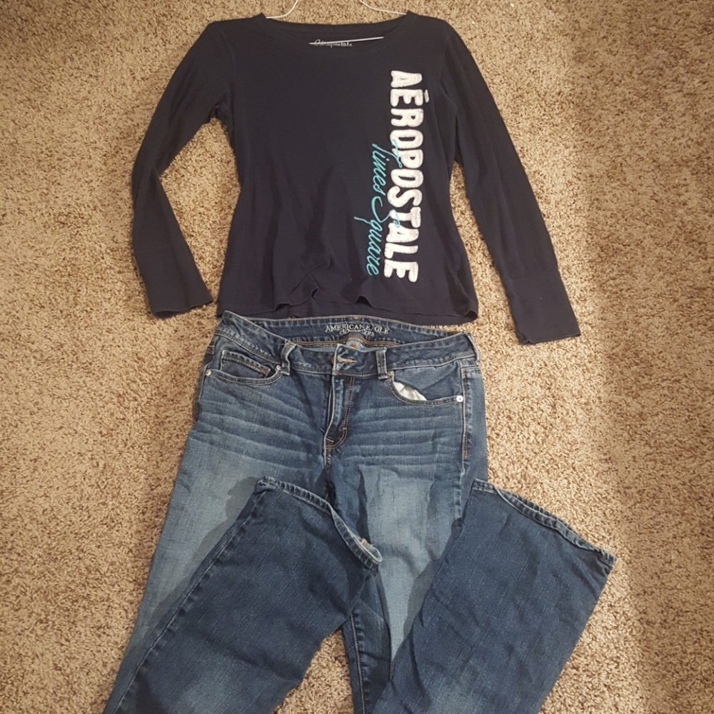 Long Sleeve Aeropostale Shirt