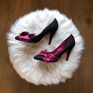 Betsey Johnson Lace Heels