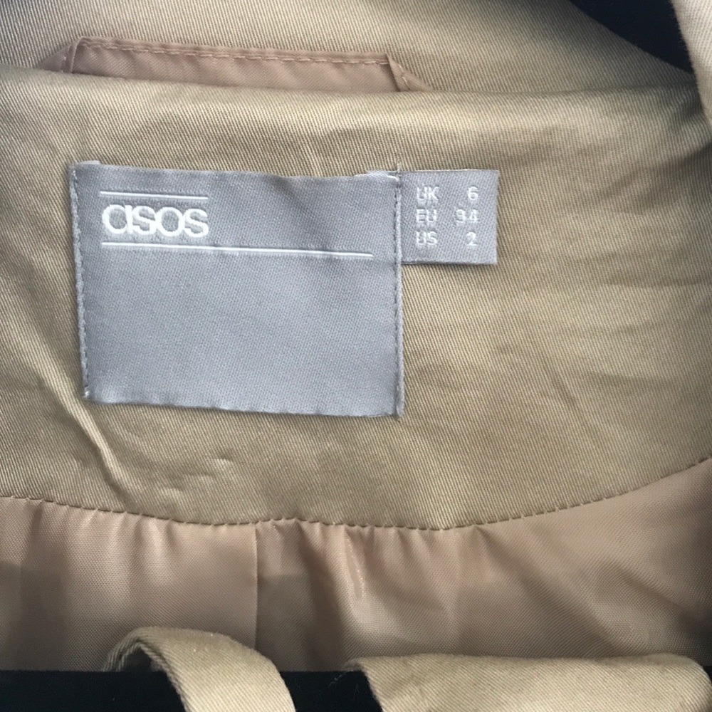 ASOS oversized trench coat - Picture 2 of 2