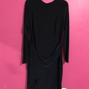 Blue party Dress with killer split