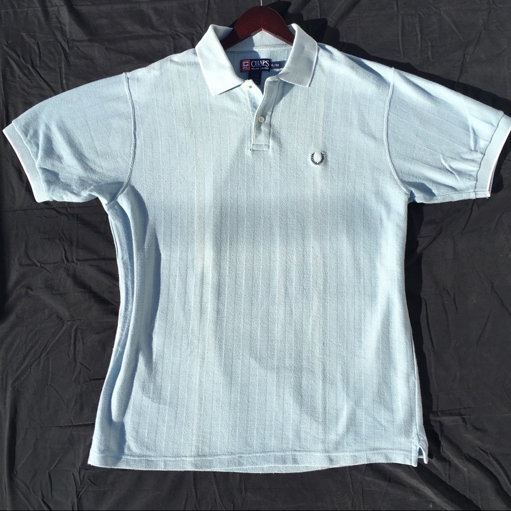 Chaps x Ralph Lauren Sky Blue Polo