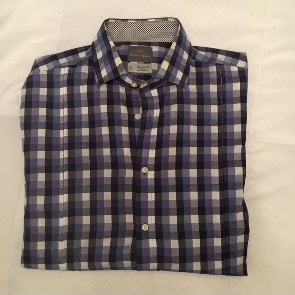 Mens Thomas Dean Buttondown Shirt