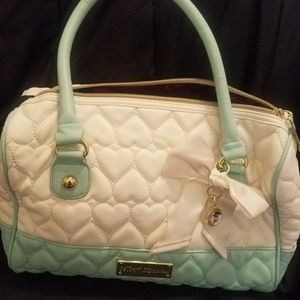 Super cute quilted Betsey Johnson handbag