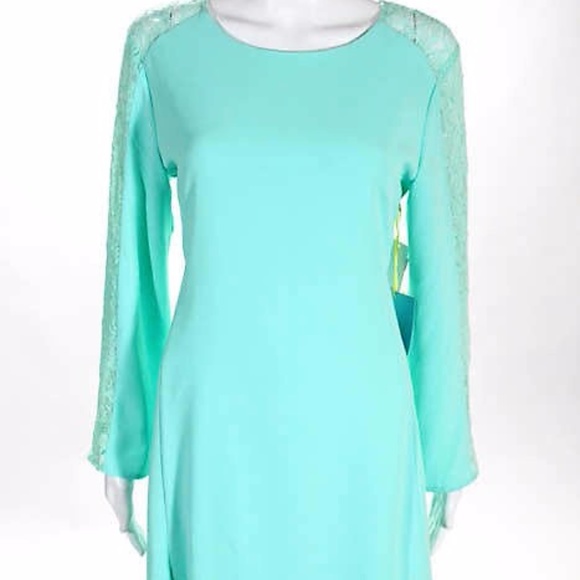 NWT CeCe by Cynthia Steffe Lace Sleeve Dr Sz 6/8 - Picture 3 of 5