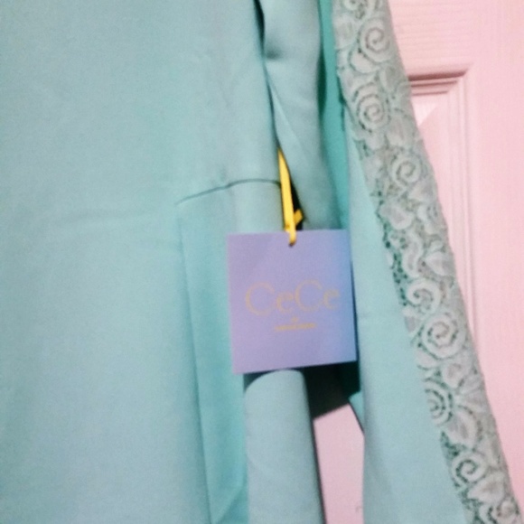 NWT CeCe by Cynthia Steffe Lace Sleeve Dr Sz 6/8 - Picture 5 of 5