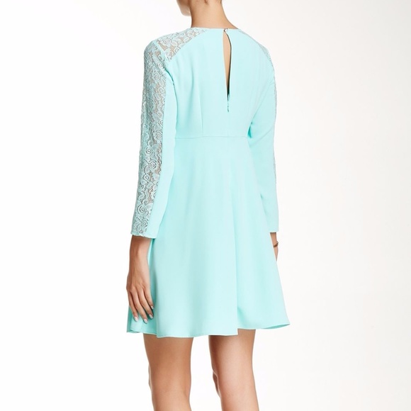 NWT CeCe by Cynthia Steffe Lace Sleeve Dr Sz 6/8 - Picture 2 of 5