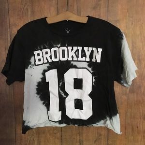 Tie dye crop top